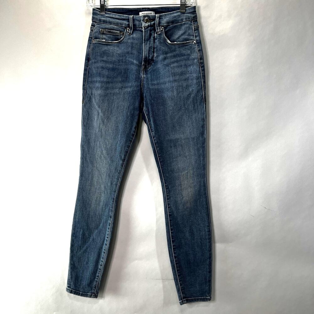 Good American High Waisted Stretch Denim Jeans 6/28